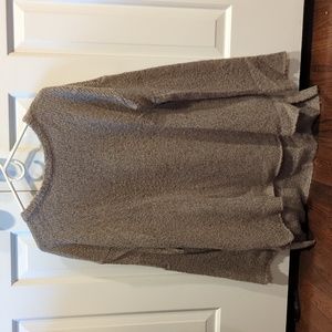 Oversized knit sweater